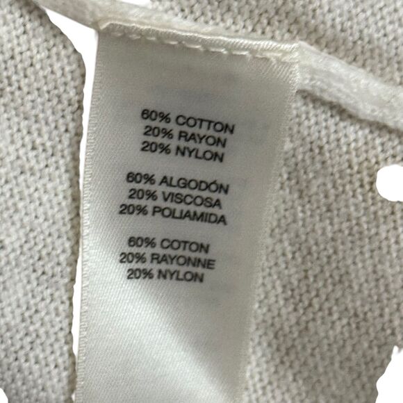 Chicos Womens Neutral Paisley Andrea Long Cardigan Sweater Brown Beige Open 1 M - Picture 15 of 16